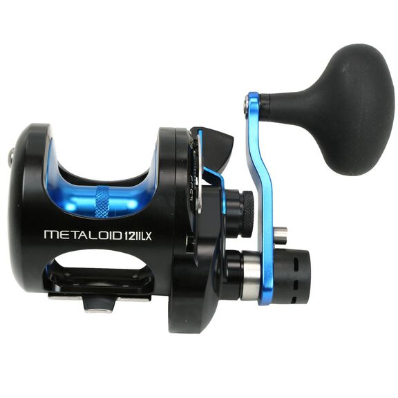 Metaloid M-12IILXB Two Speed, Left-Hand Lever Drag Conventional Reel