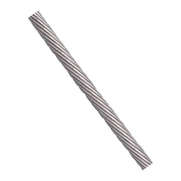 1/8" Standard Wire Rope, 1 x 19 image number 0