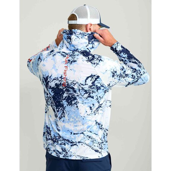Men's Pursuit Mossy Oak Printed Hooded Shirt image number 0