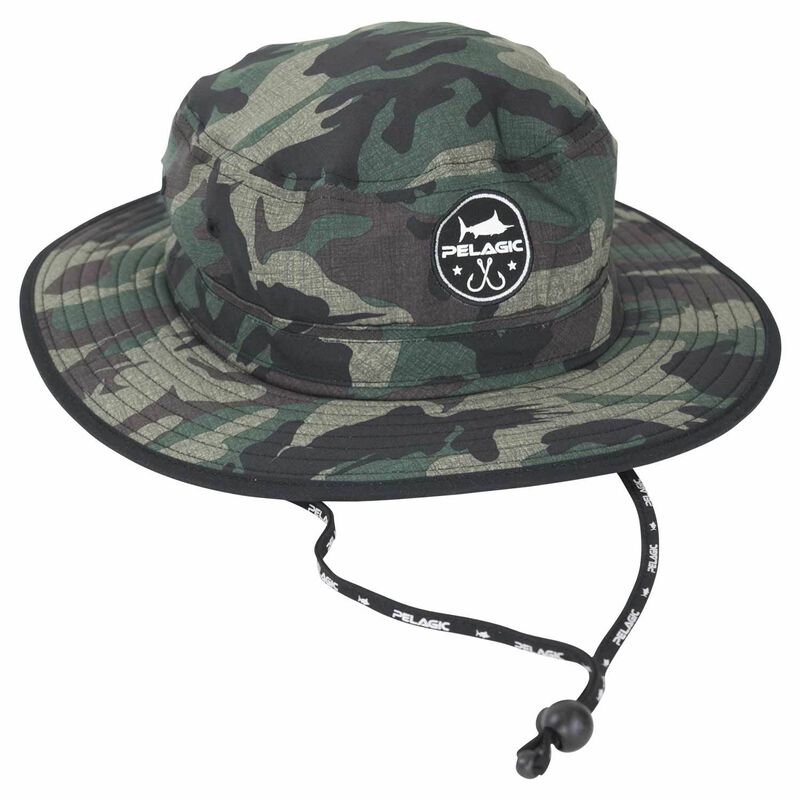PELAGIC Sunsetter Fish Camo Hat West Marine