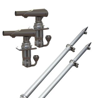Outrigger Kit GS-300 Deluxe Silver/Silver 18'