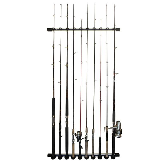 All Weather 3 in 1, Aluminum Expandable 10 Rod Rack image number 1