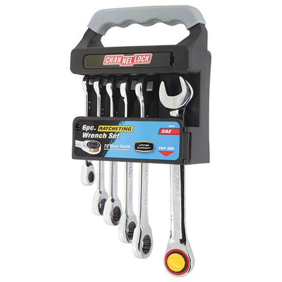 Ratcheting SAE Wrench Set image number 0