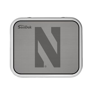 SeaDek Cooler Pad - Collegiate Collection - Fits YETI Roadie 24 - Storm Gray / Black, Northwestern University