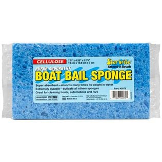 Super Absorbent Cellulose Boat Bail Sponge, 7.5" x 4.25" x 2.75"