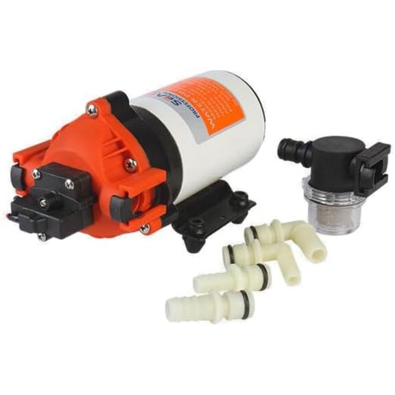 SEAFLO 35 Series 12V 2.2 GPM 60 PSI Diaphragm Water Pump image number 2
