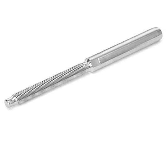 Replacement Rigging Stud Machine Swage for 9/32" Wire, 1/2-20 Thread RH image number 0