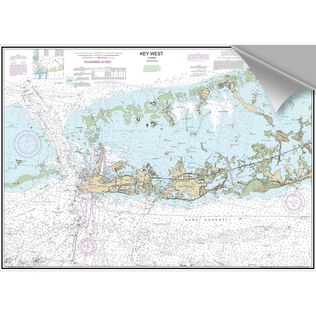 Key West Decorative Nautical Chart