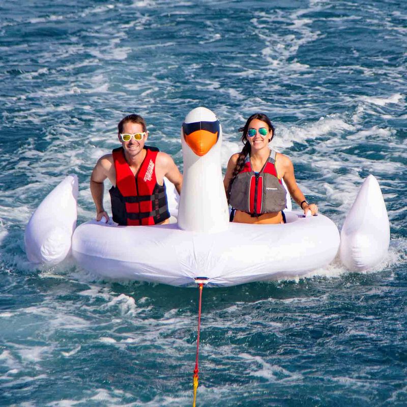 Giant Swan 2-Person Towable Tube image number 4