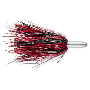 Billy Baits, Mini Turbo Slammer Lure, Black-Red/Red, Concave Head, 5 1/2"