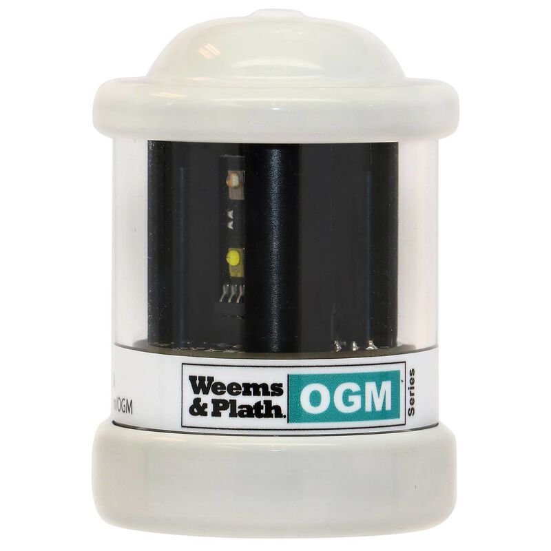 OGM Series Q Collection Deck Mount LED Bi-Color & Multi-Purpose Navigation Light image number 0