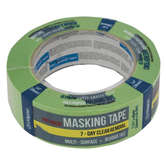 1 1/2" Pro-Grade Masking Tape, Green image number 0