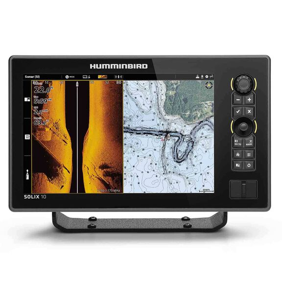 Solix 10 Chirp MSI+ GPS G2 Multifunction Display with Basemap Charts image number 0