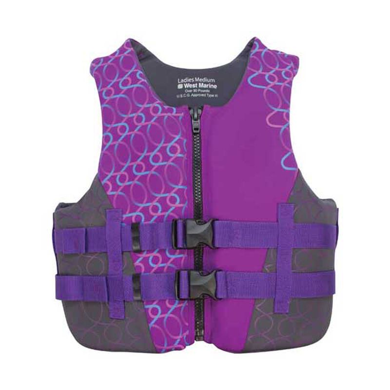 Women's Deluxe Rapid Dry Water Sports Life Jacket Small Chest Size 32"-36" image number 0