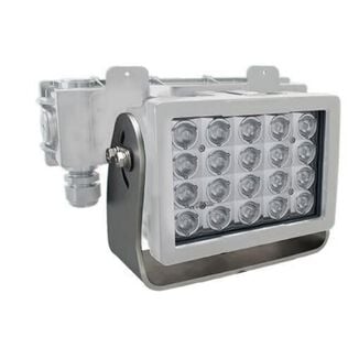 Imtra Offshore 20-LED Marine Deck Light - 110-277VAC, 140W, 60&deg;, White Finish, IP68/69K