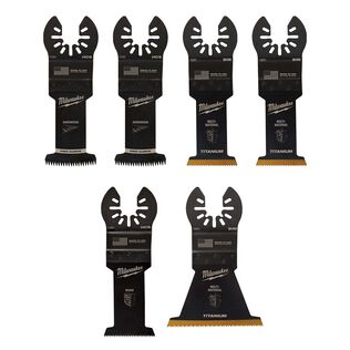 OPEN-LOK&trade; 6 Piece Multi-Tool Blade Kit