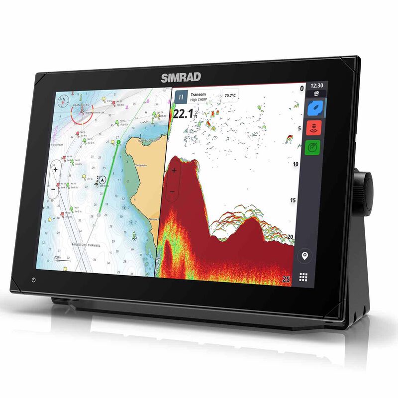 SIMRAD NSX 12 Multifunction Display with C-Map Discover X Charts, No ...