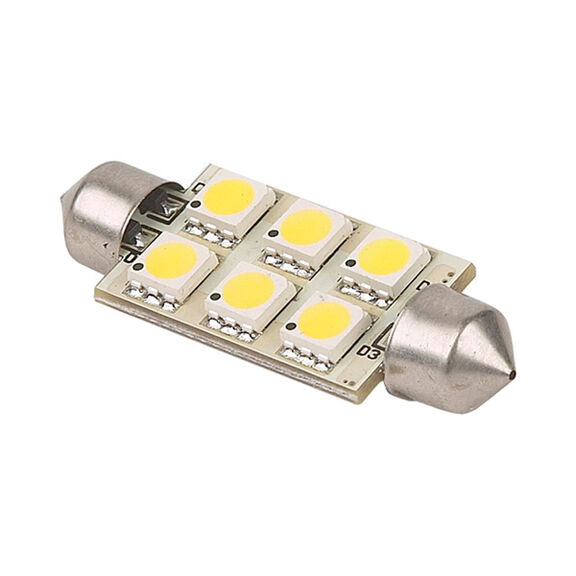 LED Replacement Bulb Blue 8 to 30V DC 1.25W, Directional, SV8.5 image number 0