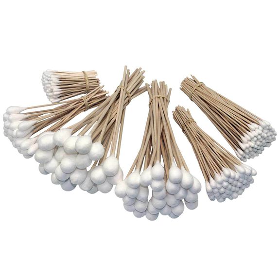 Industrial Cotton Swabs, 325 Piece image number 0