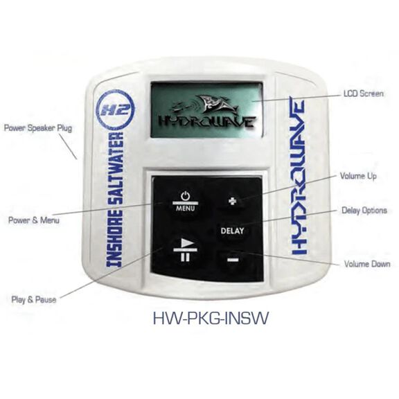 Hydrowave H2 Inshore Marine Audio Fish Attracting Device image number 1