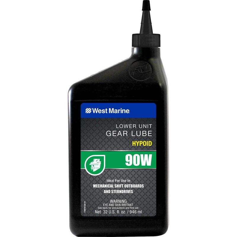 WEST MARINE Hypoid 90W Lower Unit Gear Lube, Quart West Marine