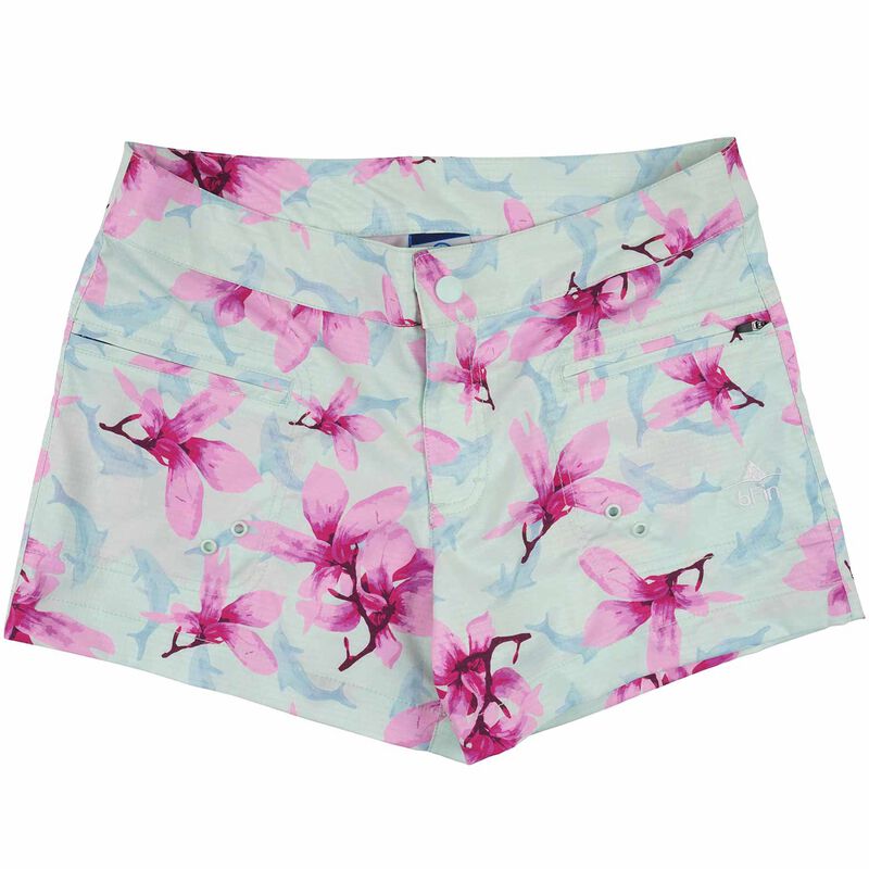 5FIN BY AFTCO Women's Dolphin Floral Shorts