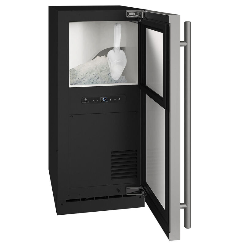 15" Nugget 1 Class Ice Maker with Stainless Steel Door image number 1