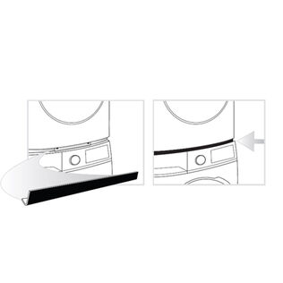SK04T Washer & Dryer Stack Trim/Filler Panel Kit