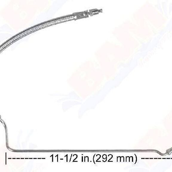 Power Trim Hydraulic Hose Port Side image number 0