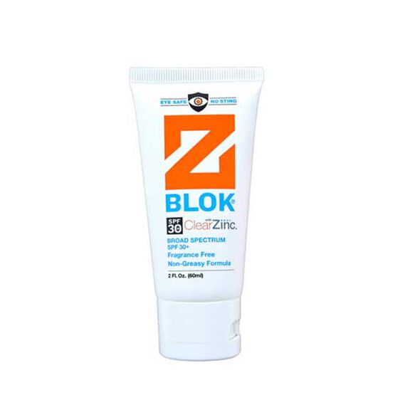 SPF 30 Zblok Clear Zinc Sunblock, 2oz. image number 0