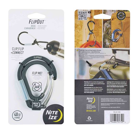 FlipOut&trade; Dual Carabiner image number 2