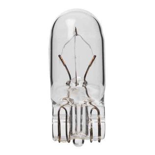 Wedge Base Replacement Light Bulbs, 5W, 2-Pack
