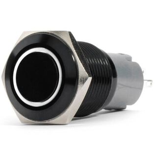 19mm Two Position Switch, White