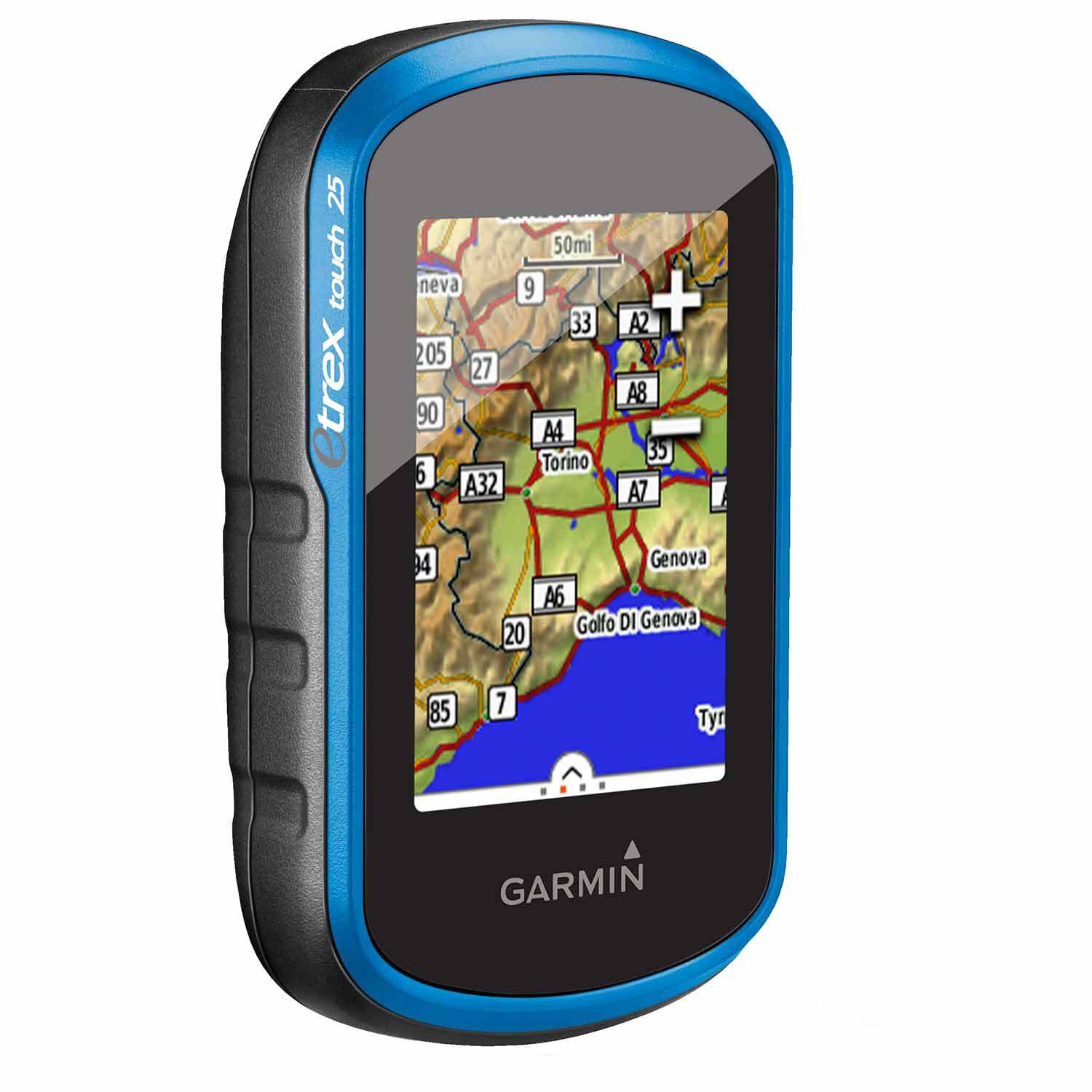 eTrex® Touch 25 Handheld GPS with World Basemap