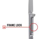 LX350 Founder's Collection Origin Knife Stainless, Stiletto Blade image number 3