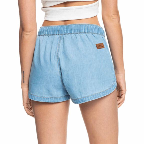 Women's New Impossible Denim Shorts image number 3