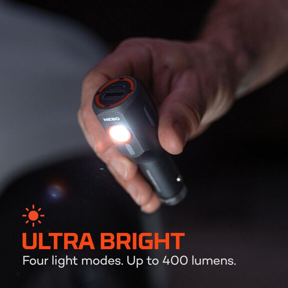 Transport 400 2-IN-1 Car Charger & Flashlight image number 3