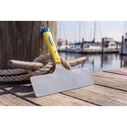 Marine 12'' Stainless Steel Stiff Blade Scraper Acme Threaded Handle image number 3