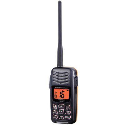 HX300 Compact Floating Handheld VHF Radio with USB Charger