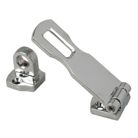 PERKO&reg; Chromed Zinc Hasp - Swivel 3" image number 0