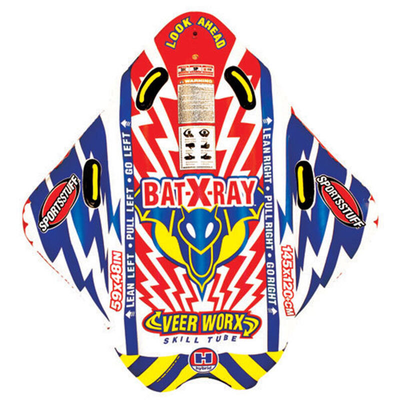 Bat X Ray Skill 1-Person Towable Tube image number 0