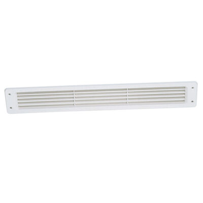 Louvered Vent, White