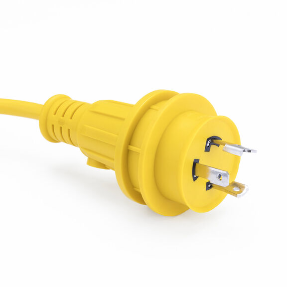 30A/125V Male to 3-Way 15A/125V Female with GFI Pigtail Adapter image number 3