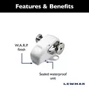 Lewmar H2 Gypsy/Drum Windlass 24V 8mm image number 2