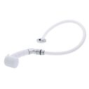 Deck-Mount Sprayer Small Arctic White Sprayer No Hook w/Elbow, 10' White Rubber Hose, Low Profile Holder image number 1