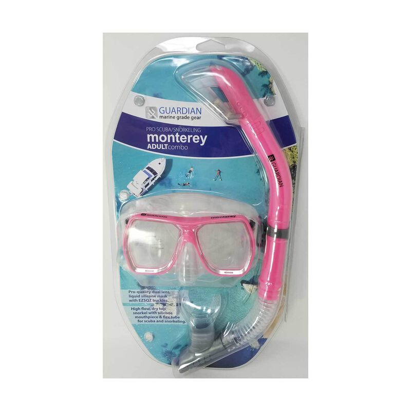 MONTEREY Adult Dry Mask Snorkel Combo image number 1