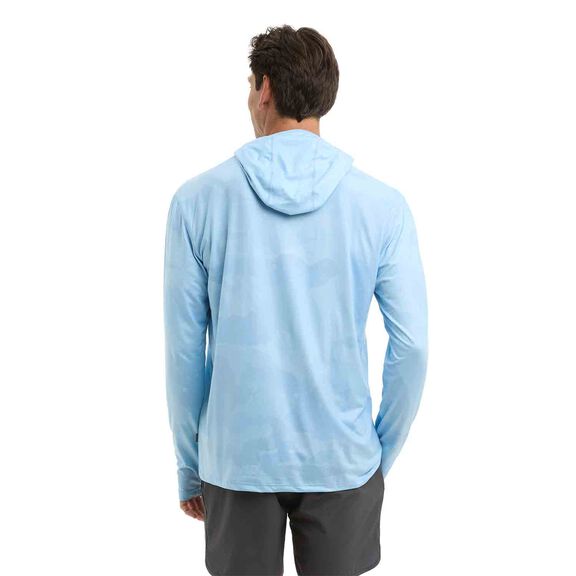 Men's Brush Camo Freespool Hooded Shirt image number 2