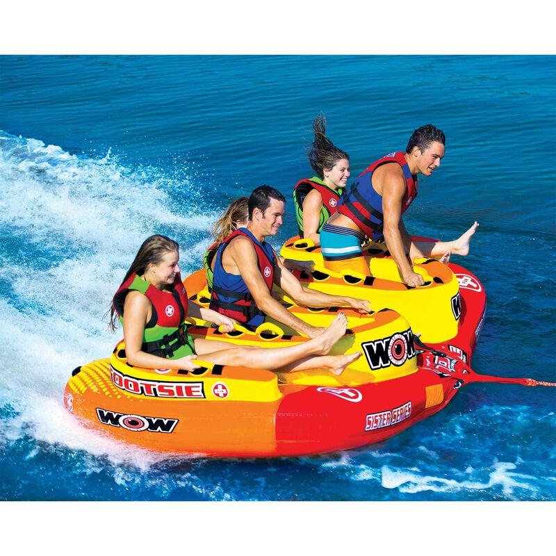 Tootsie Sister Series 4-Person Towable Tube image number 4