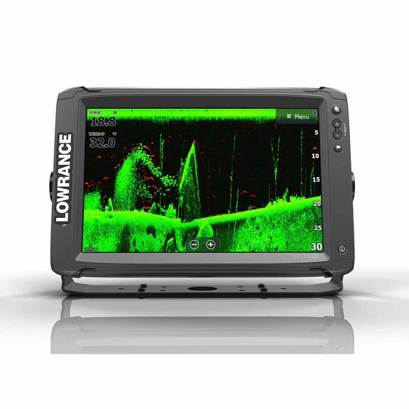 Elite-12Ti Fishfinder/Chartplotter Combo with DownScan Transducer and C-MAP Charts image number 1