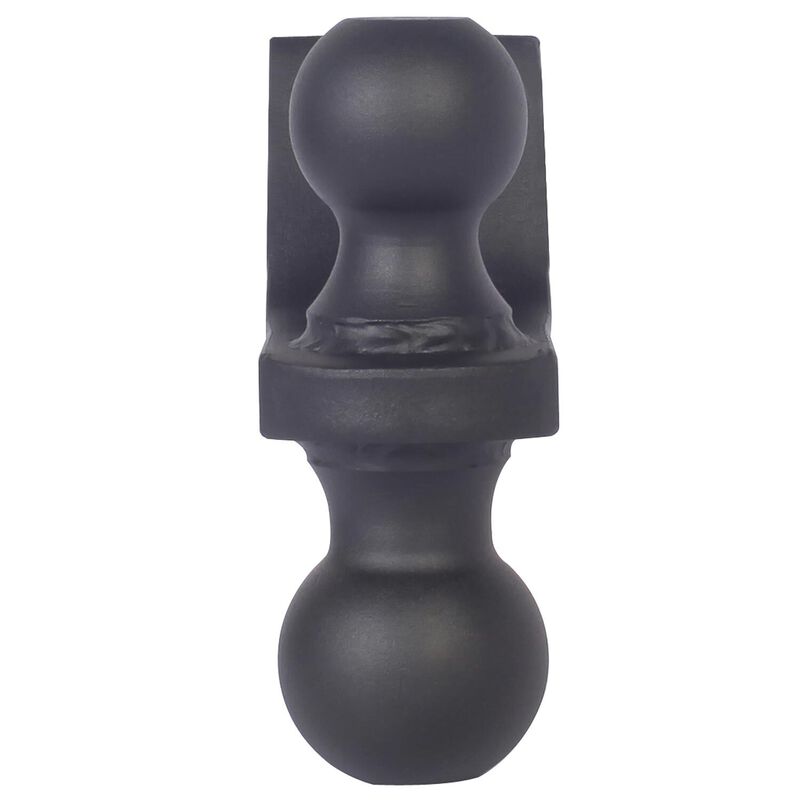 Blackout Series 6,000 lbs/7,500 lbs Reversible Ball Mount, 2" & 2-5/16" Ball, 2" Drop image number 1